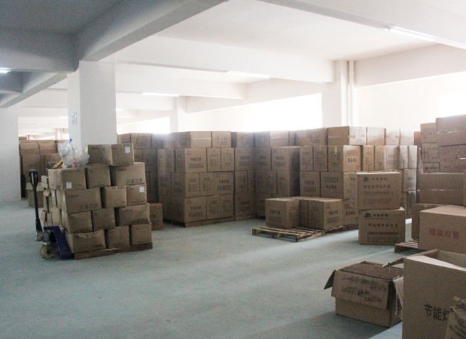 Finished product warehouse